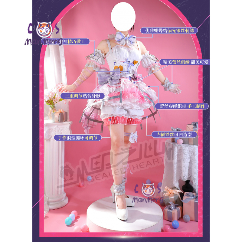 Akiyama Mizuki Amia mzk Anime  - Anime Cosplay Dress 评论和价格