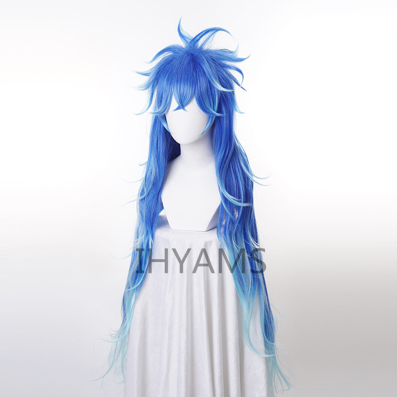 Idia Shroud Wig Cosplay Hercul - Anime Cosplay Blue Hair 评论和价格