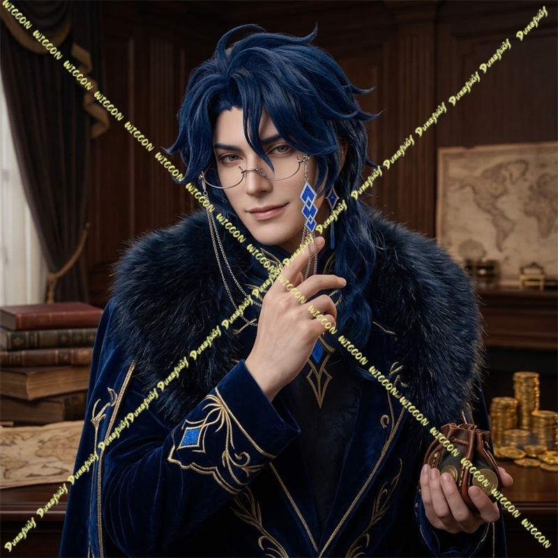 Game Genshin Impact Pantalone  - Cosplay Anime Black Hair 评论和价格