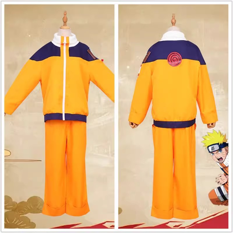 Uzumaki Cosplay Costume Orange - Anime Cosplay Naruto 评论和价格