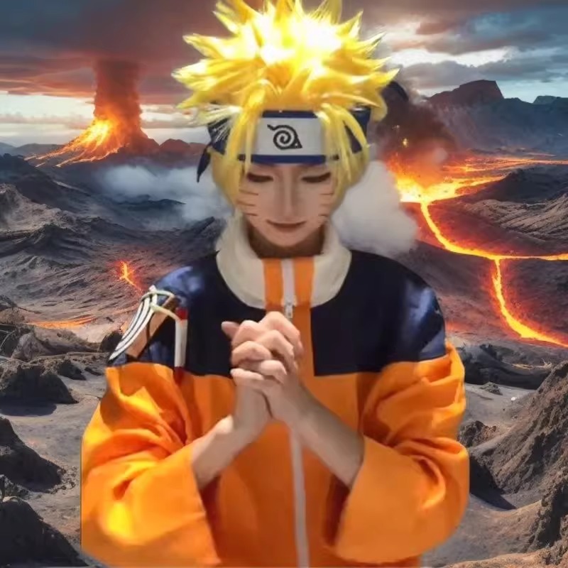 Uzumaki Cosplay Costume Orange - Anime Cosplay Naruto 评论和价格
