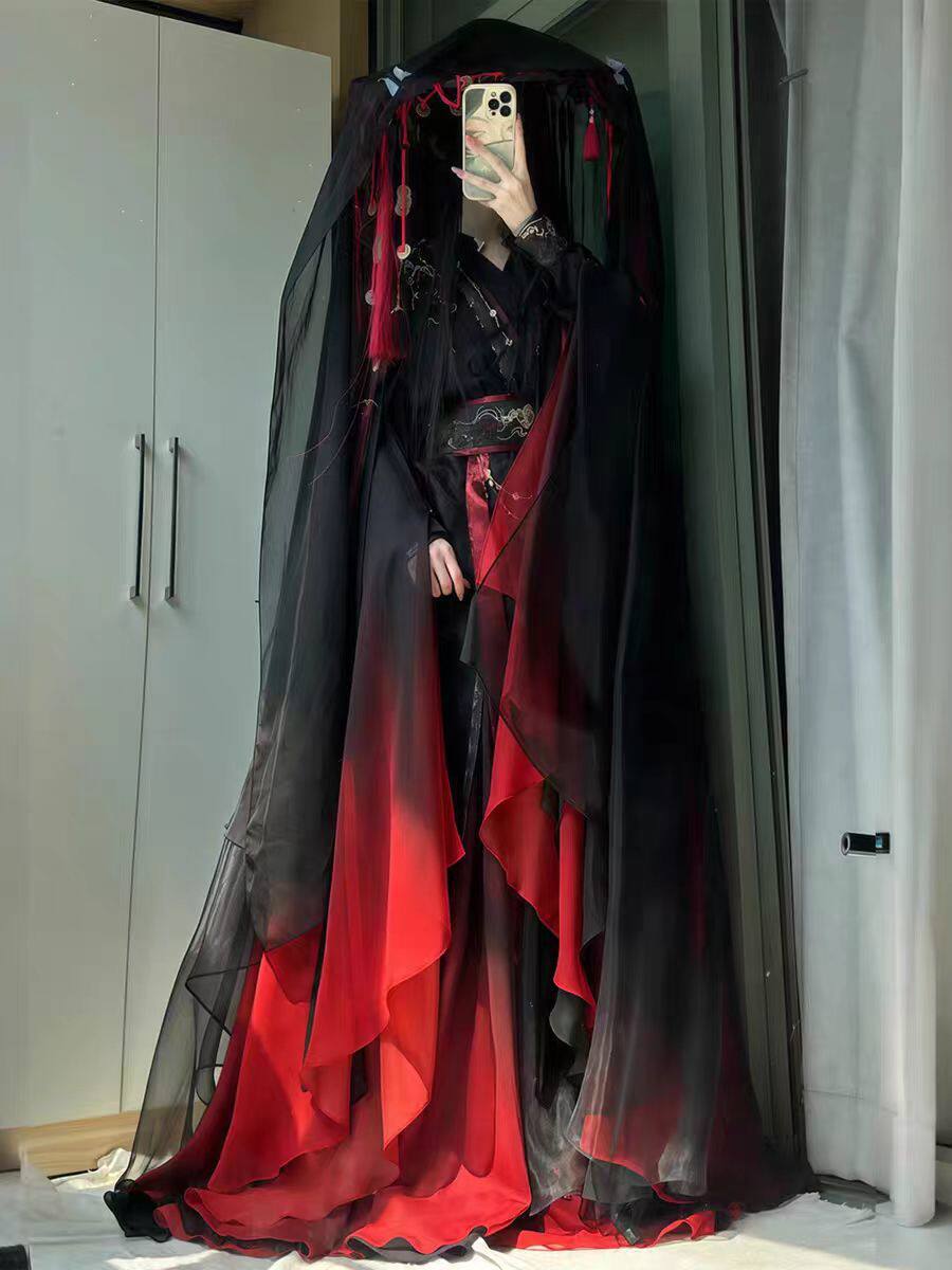 Unisex Ancient Chinese Xianxia - Anime Cosplay Red 评论和价格