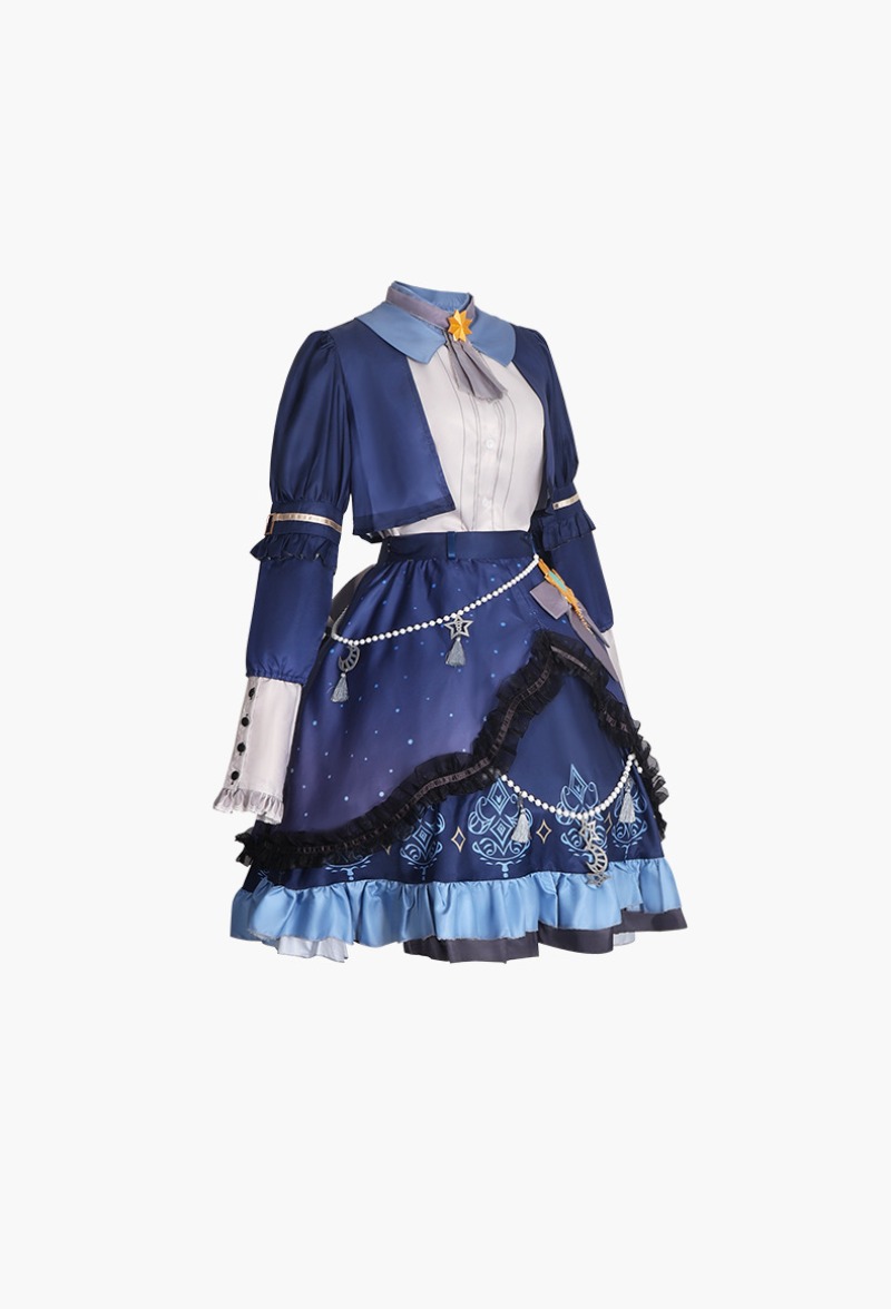 2025 PJSK Stars Colorful Dress - Anime Cosplay Female 评论和价格