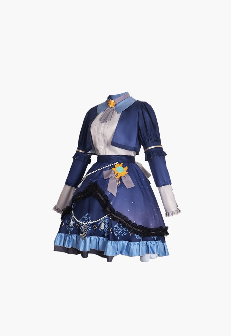 2025 PJSK Stars Colorful Dress - Anime Cosplay Female 评论和价格