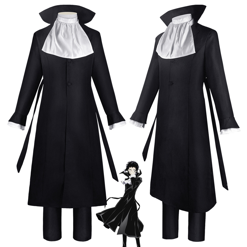 Ryunosuke Akutagawa Black Suit - Convention Cosplay Anime 评论和价格