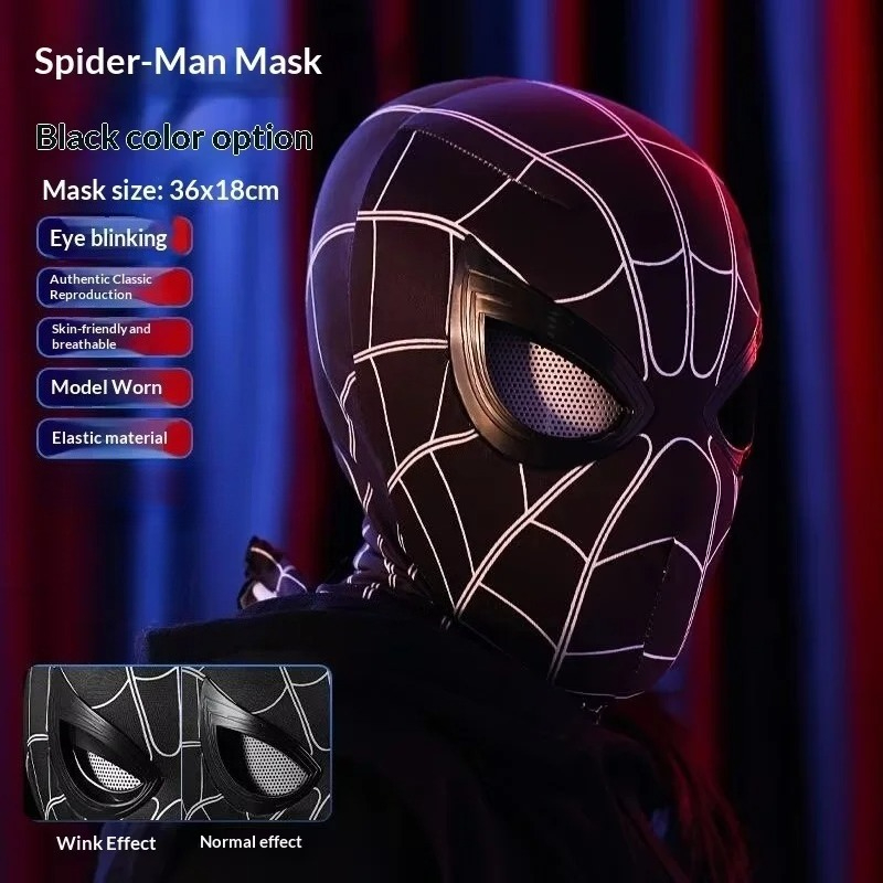 스파이더맨 Spider-Man Headgear Mova - Anime Cosplay Eyes 评论和价格