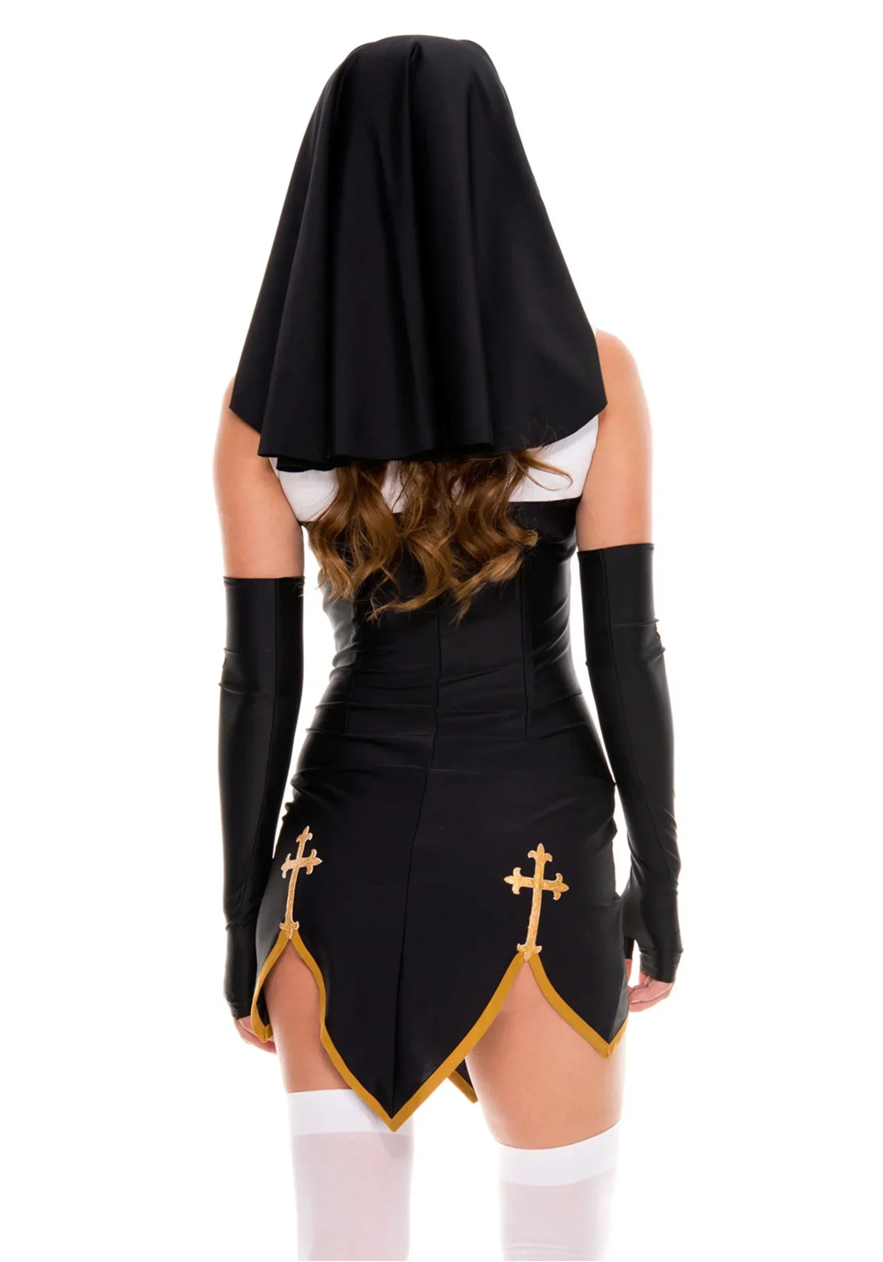 2026Sexy Lady Nun Superior Cos - Anime Cosplay Nun 评论和价格