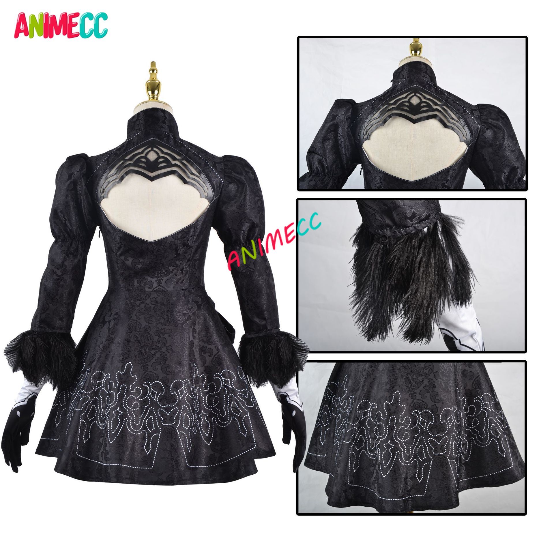 ANIMECC in Stock S-3XL 2B NieR - Anime Cosplay Eyes 评论和价格