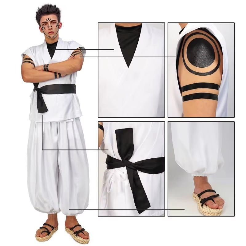 Ryomen Sukuna Cosplay Costume  - Anime Cosplay Jujutsu 评论和价格