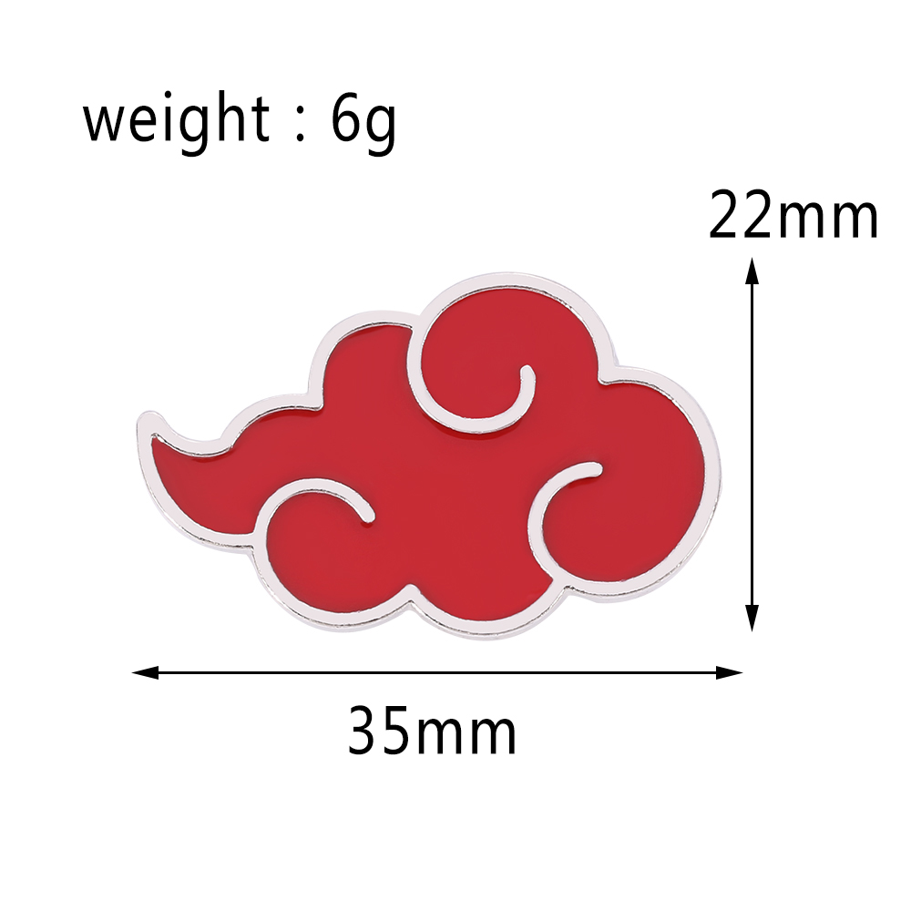 Naruto Akatsuki Brooch Pin Kon - Anime Cosplay Naruto 评论和价格