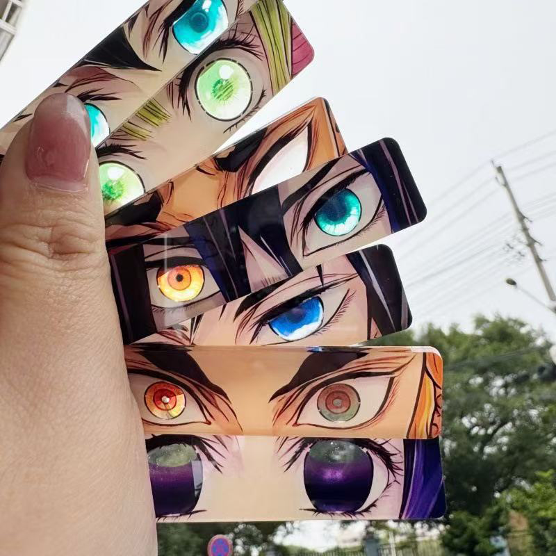 Anime Demon Slayer Double Side - Anime Cosplay Eyes 评论和价格