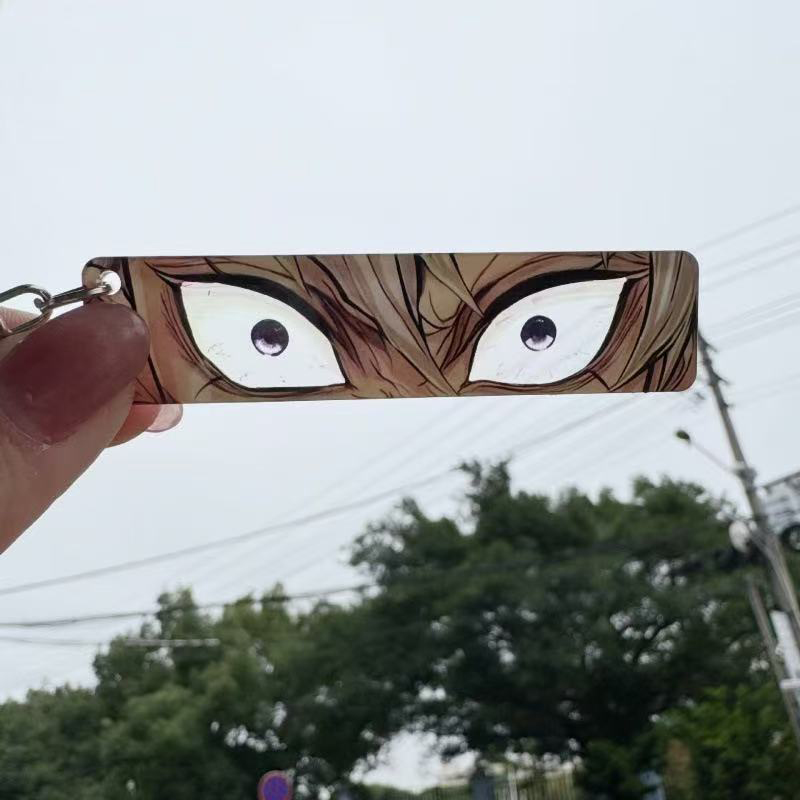 Anime Demon Slayer Double Side - Anime Cosplay Eyes 评论和价格