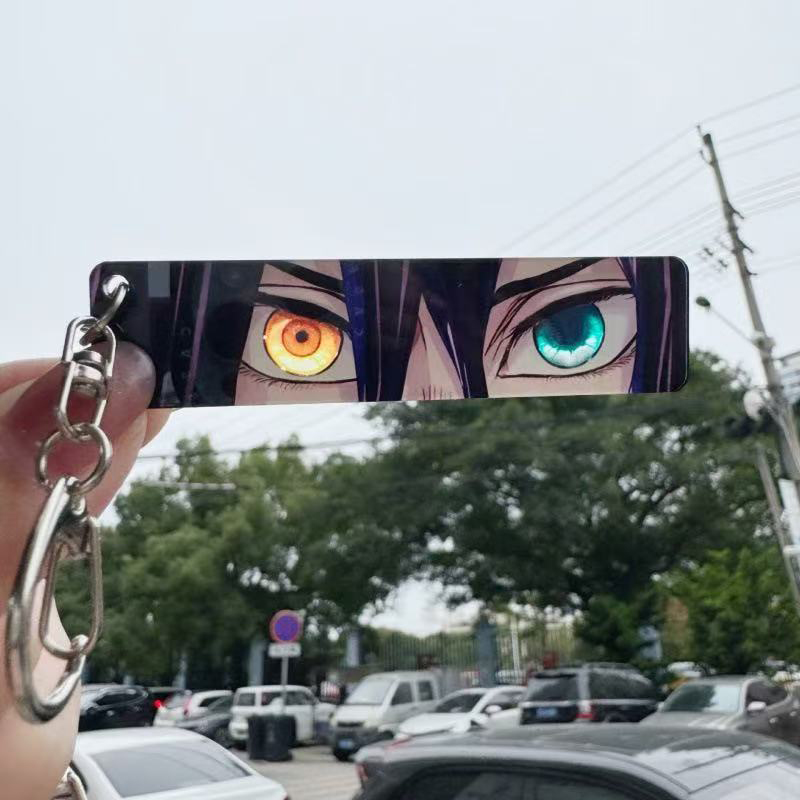 Anime Demon Slayer Double Side - Anime Cosplay Eyes 评论和价格