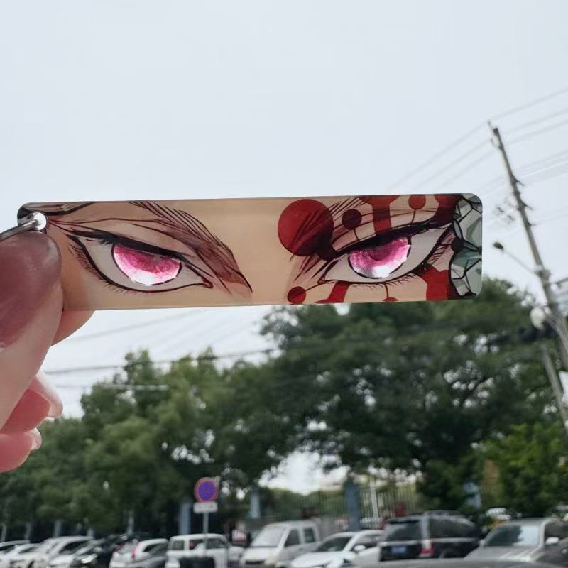 Anime Demon Slayer Double Side - Anime Cosplay Eyes 评论和价格