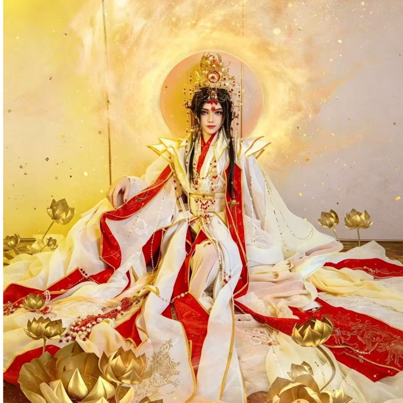 The Heavenly Officials Crown B - Anime Cosplay Red 评论和价格