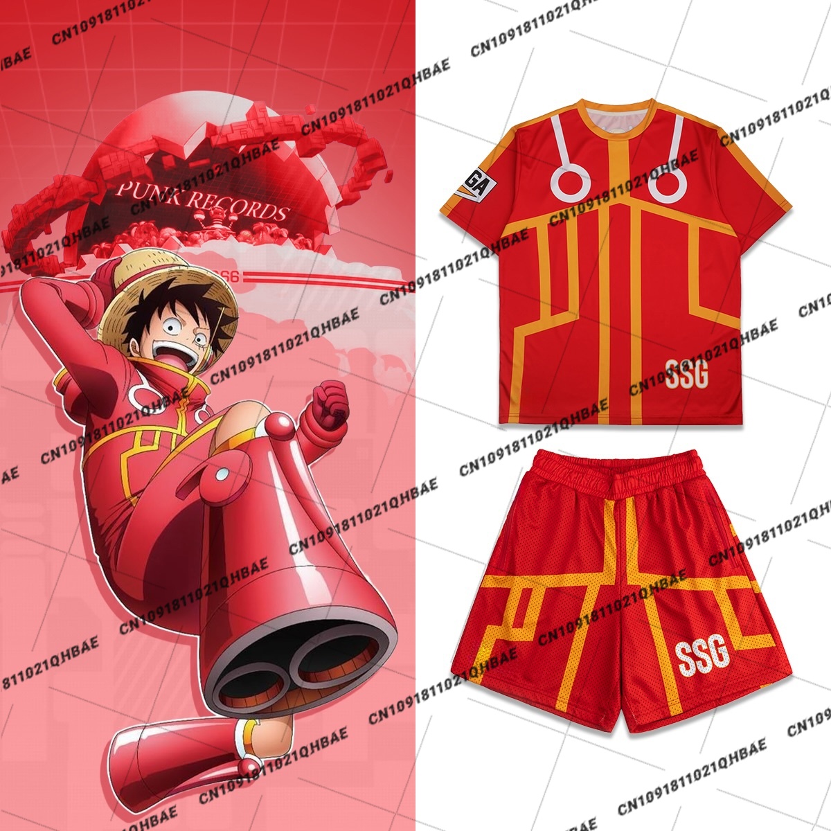 New Egghead Island Monkey D. L - Costume Anime Cosplay 评论和价格