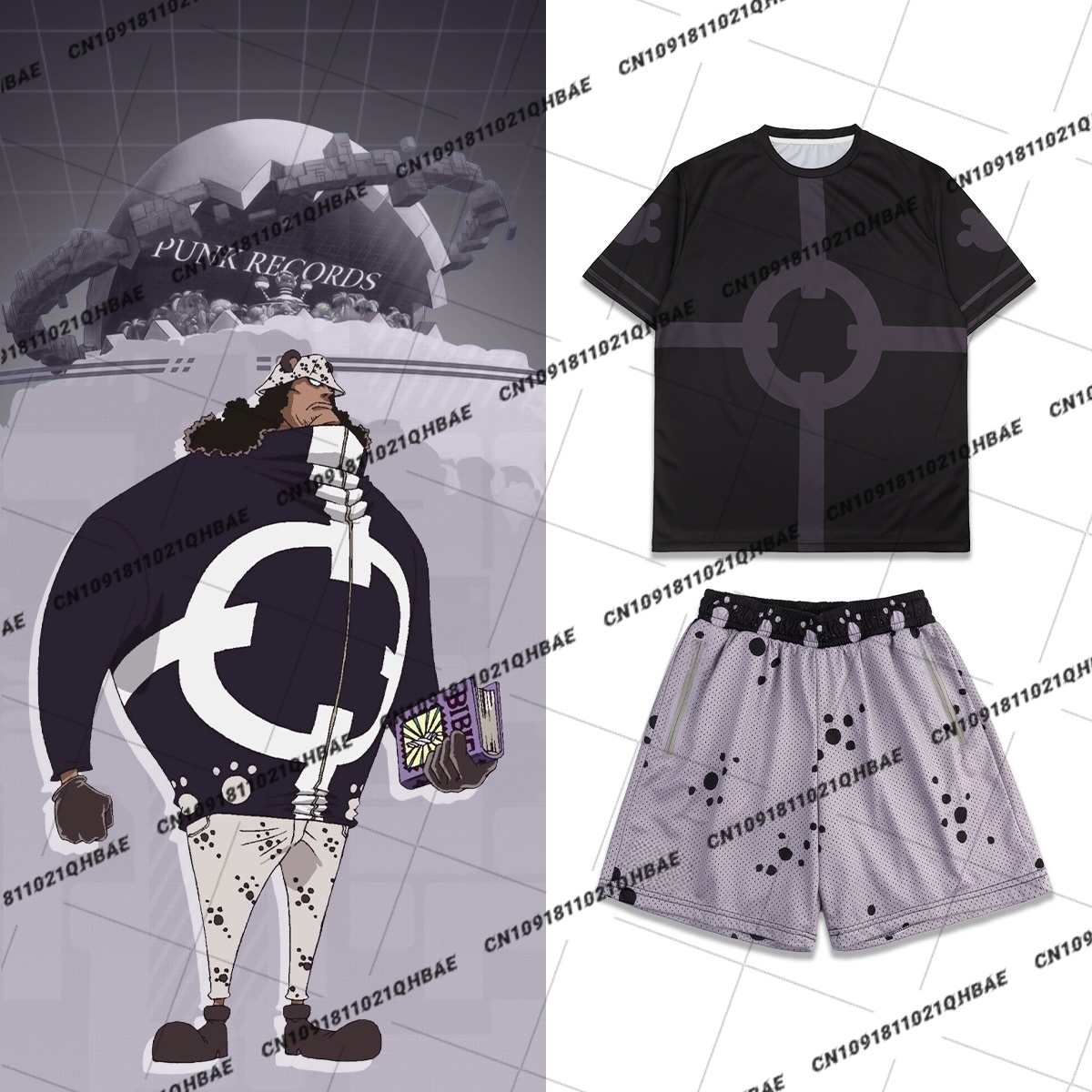 New Egghead Island Bartholemew - Costume Anime Cosplay 评论和价格