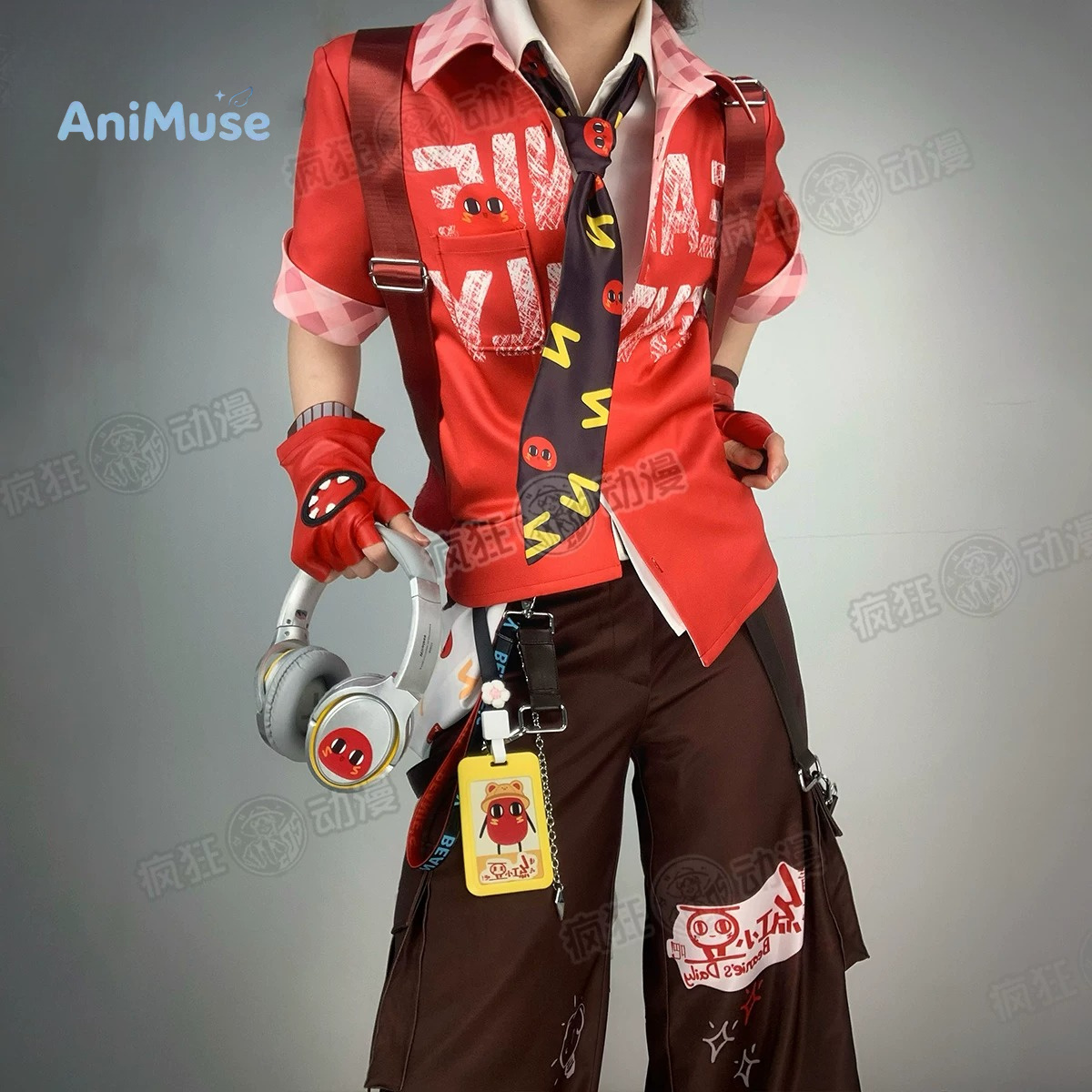 Game Identity V Fire Investiga - Anime Cosplay Red 评论和价格