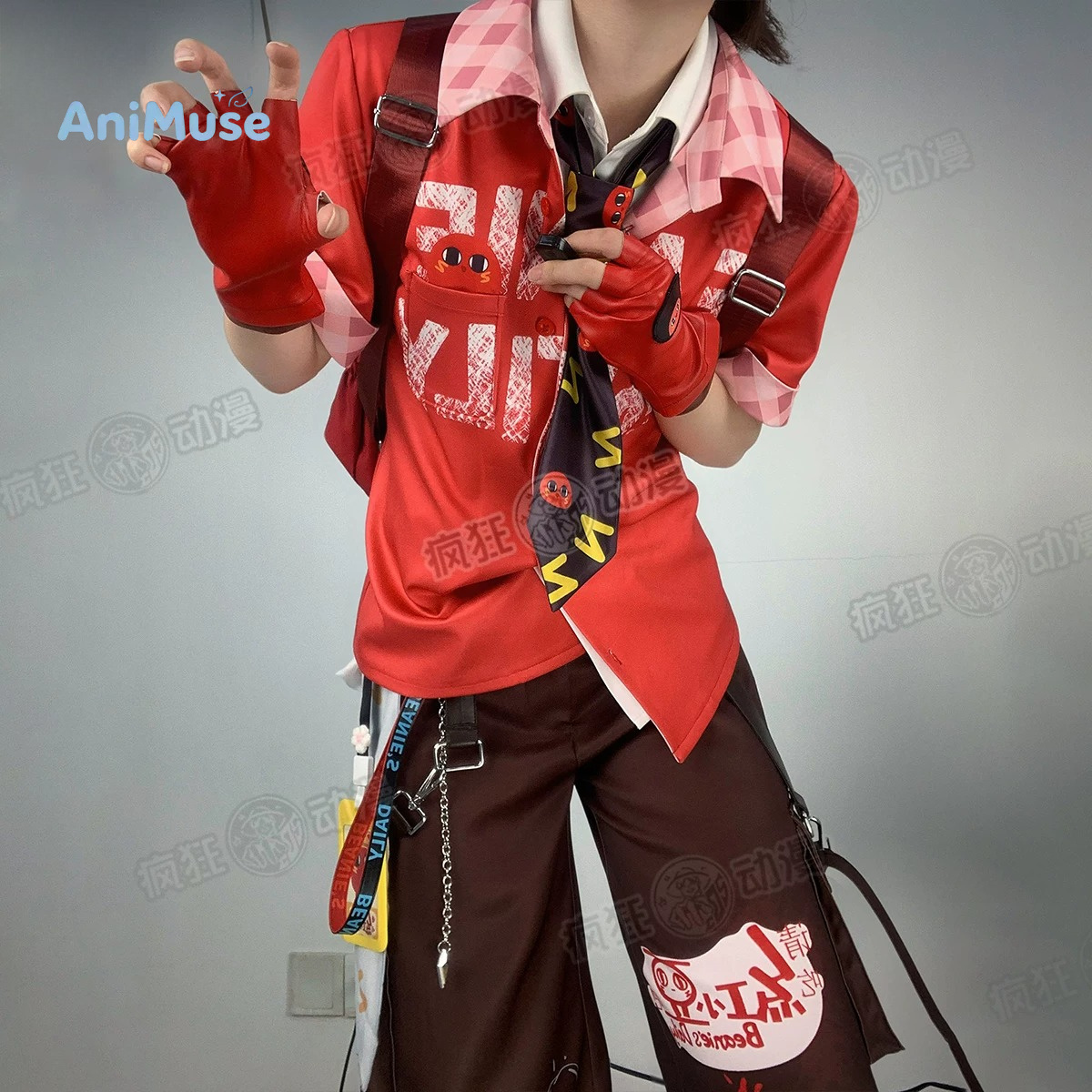 Game Identity V Fire Investiga - Anime Cosplay Red 评论和价格