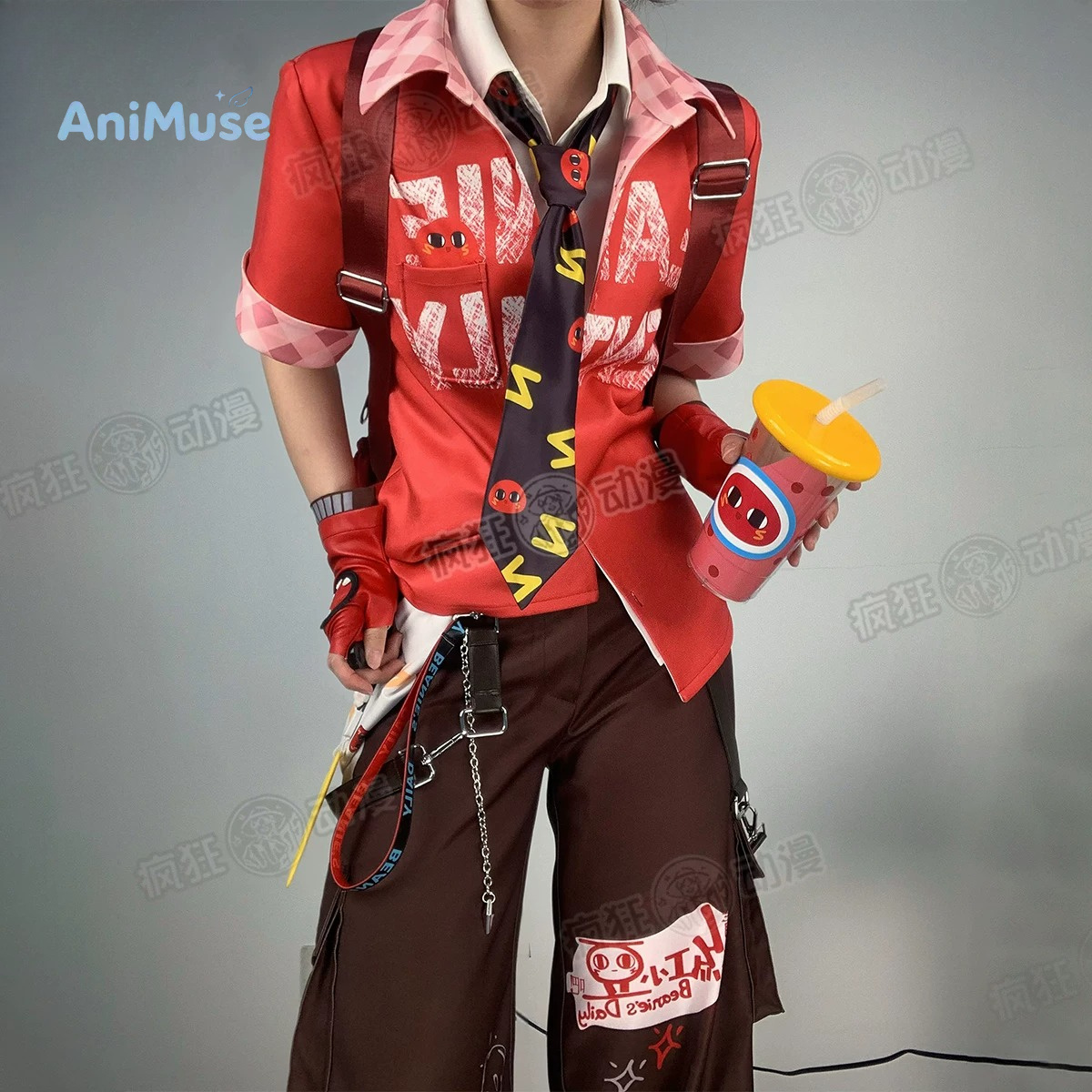 Game Identity V Fire Investiga - Anime Cosplay Red 评论和价格