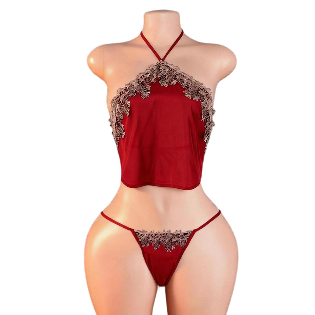 Court Red Bellyband with Panty - Anime Cosplay Red 评论和价格