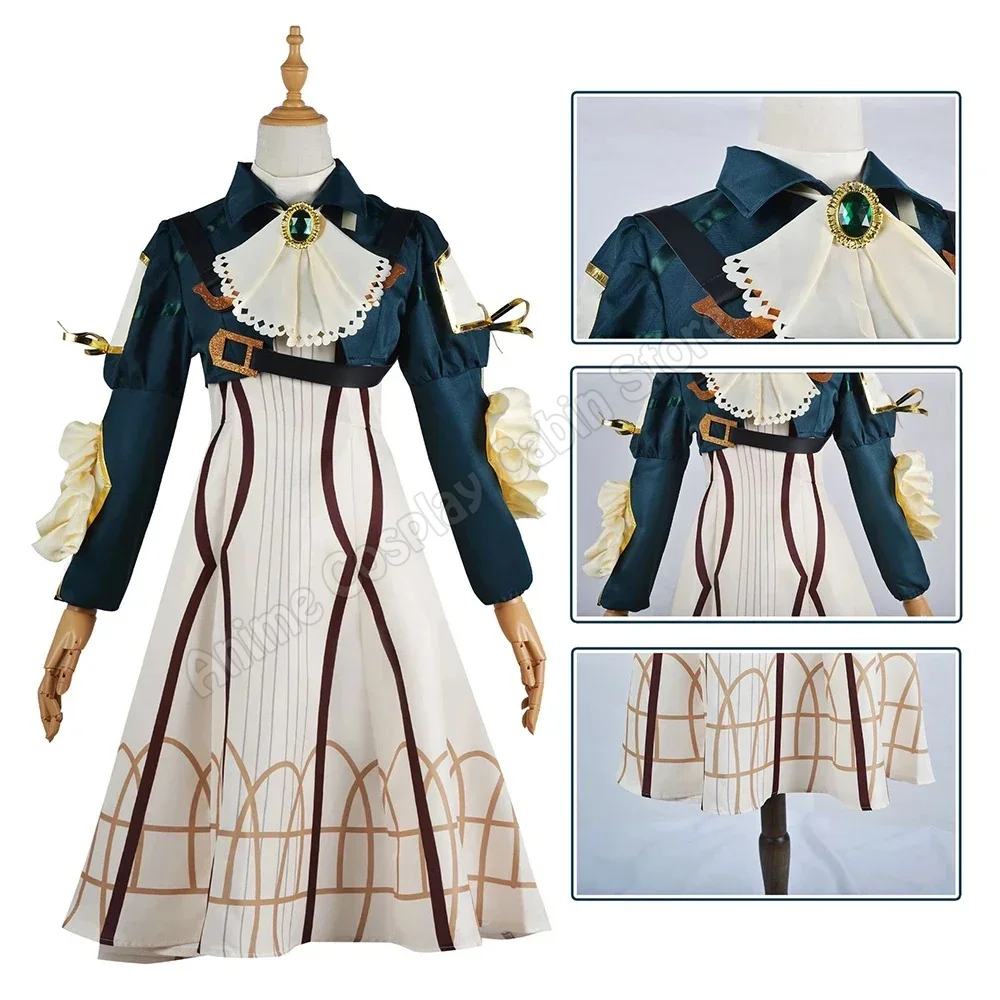 Anime Violet Evergarden Cospla - Violet Evergarden Dress 评论和价格