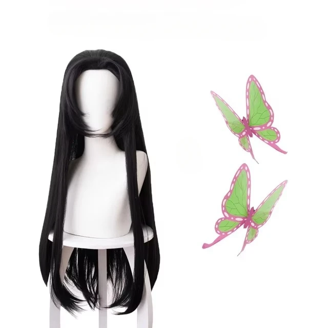 Anime Kochou Kanae Wig Kimetsu - Cosplay Anime Black Hair 评论和价格