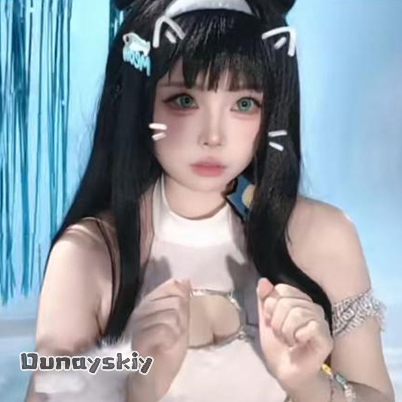 CR817GODDESSS Anime VICTORYRY  - Cosplay Anime Black Hair 评论和价格