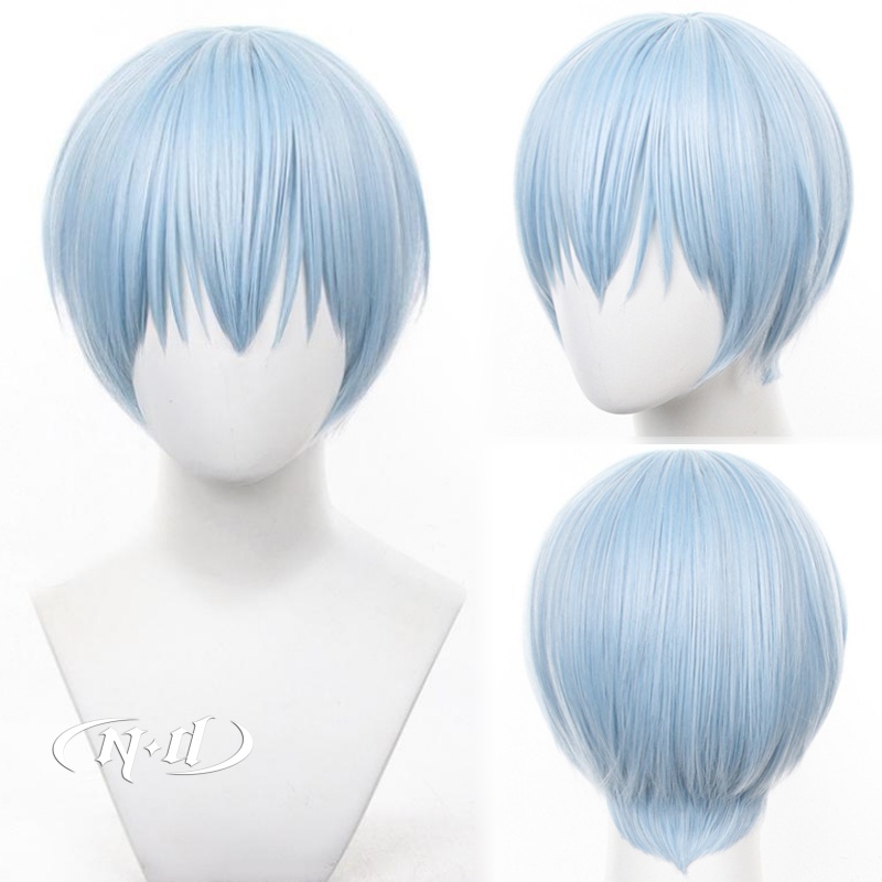 ND Himmel Cosplay Wigs Frieren - Anime Cosplay Blue Hair 评论和价格