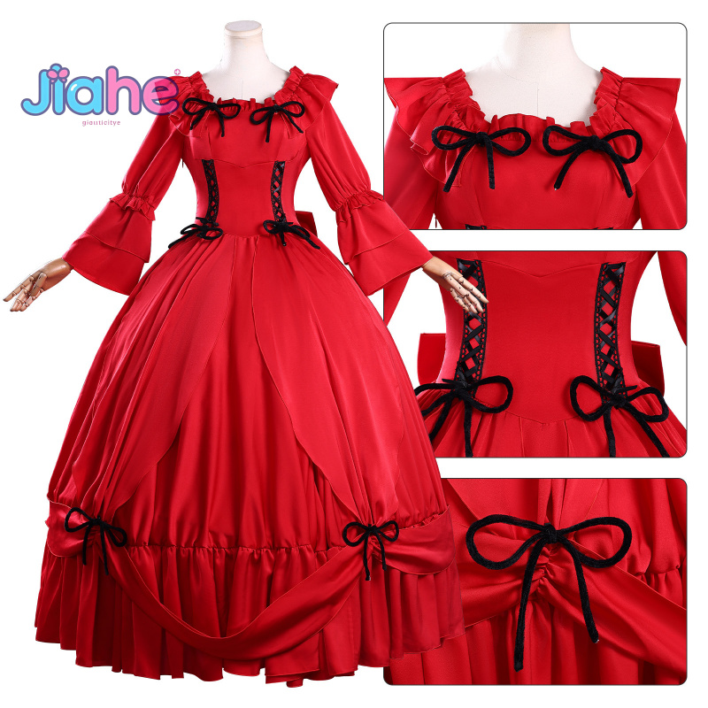 Scarlett Cosplay Costume May I - Anime Cosplay Red 评论和价格